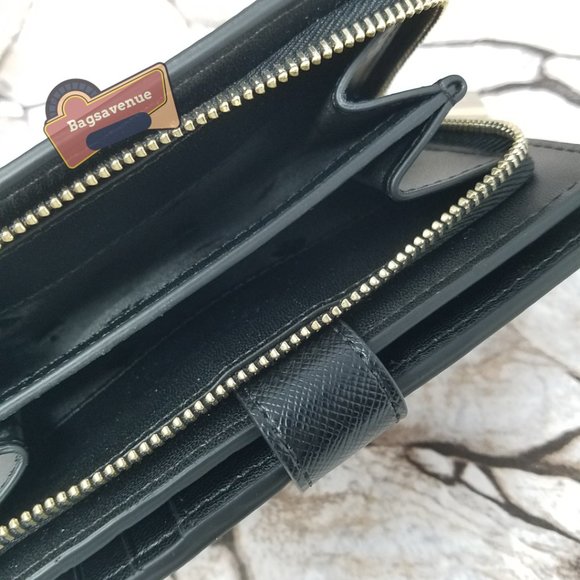 #bagsavenue Staci Colorblock Medium Compact Bifold Wallet Warm Beige Kate Spade - Picture 5 of 9